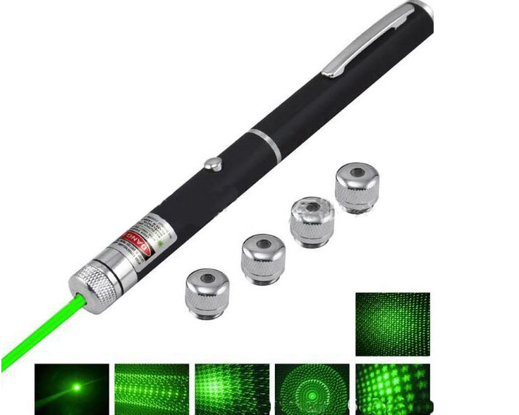 532nm 50MW Five-in -one Green Laser Pointer